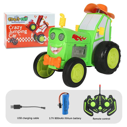 ﻿Jumping Car - Plezier met een stunttractor - RC-tractor