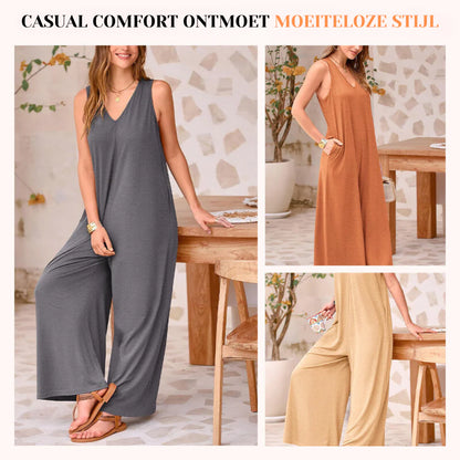 Juliet - Onze Klassieke V-hals Jumpsuit