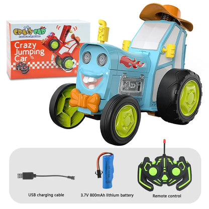 ﻿Jumping Car - Plezier met een stunttractor - RC-tractor