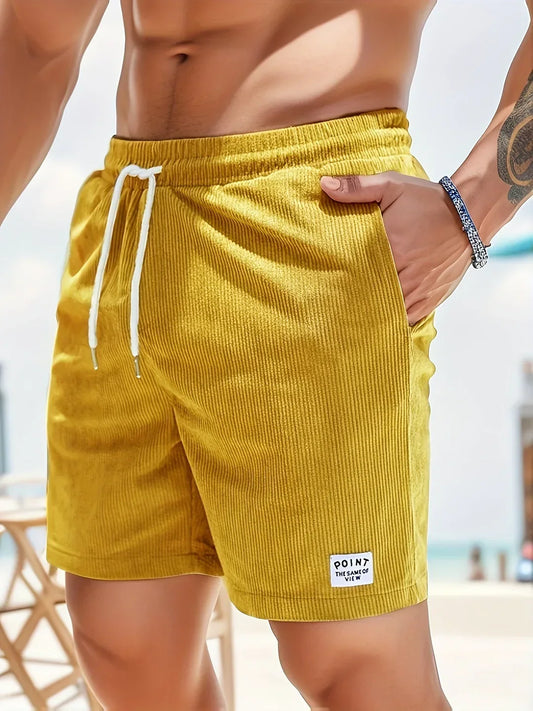 ALESSIO - CORDUROY SHORTS VOOR HEREN