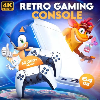 RetroStick - 60.000 Retro Games + 2 Gratis Controllers