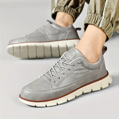 Maverick leren sneakers