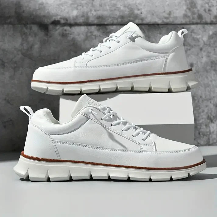 Maverick leren sneakers