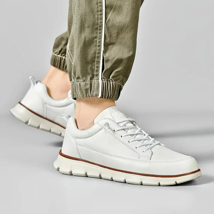 Maverick leren sneakers