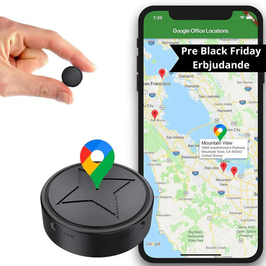 MiniTracker - Magnetische GPS Tracker, belangrijke dingen verdwijnen niet meer
