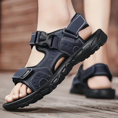 SLIPBESTENDIGE SANDALEN MET ONDERSTEUNING VOOR HEREN