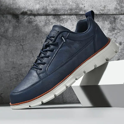 Maverick leren sneakers