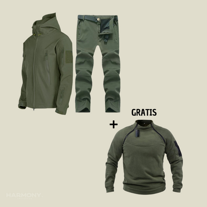 Jorge - Militair waterdicht pak + gratis jas