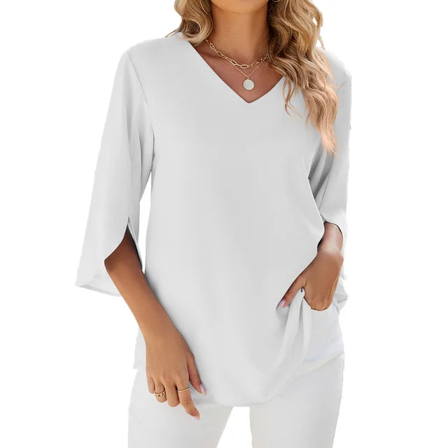 Sophie - Blouse met V-hals