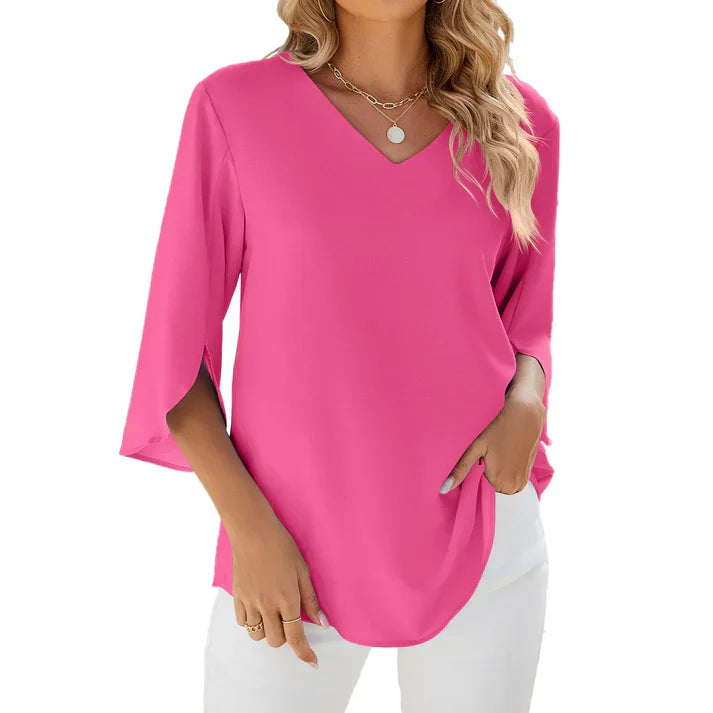 Sophie - Blouse met V-hals